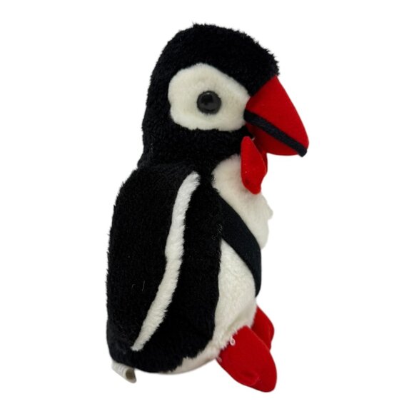 Pachinko Palace Penguin Plush Stuffed Animal Red Bow Tie Feet Vintage - Picture 5 of 10